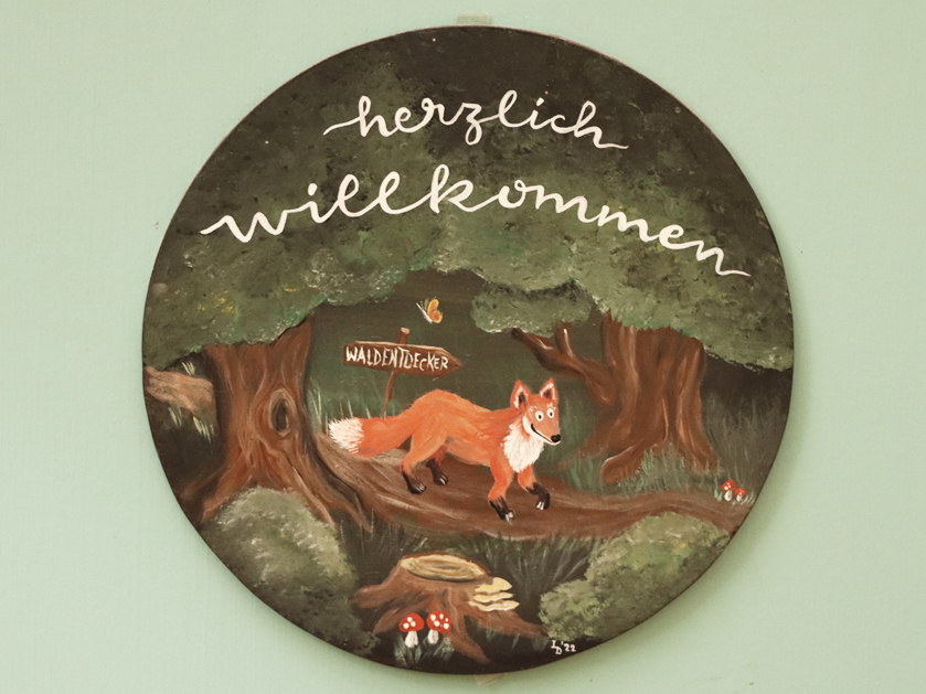 Wilkommensschild von Waldentdecker Bad Nenndorf